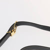 Dior Christian Shoulder Bag – Black Leather Gold