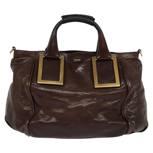 Chloe Etel Bag – Dark Brown Leather