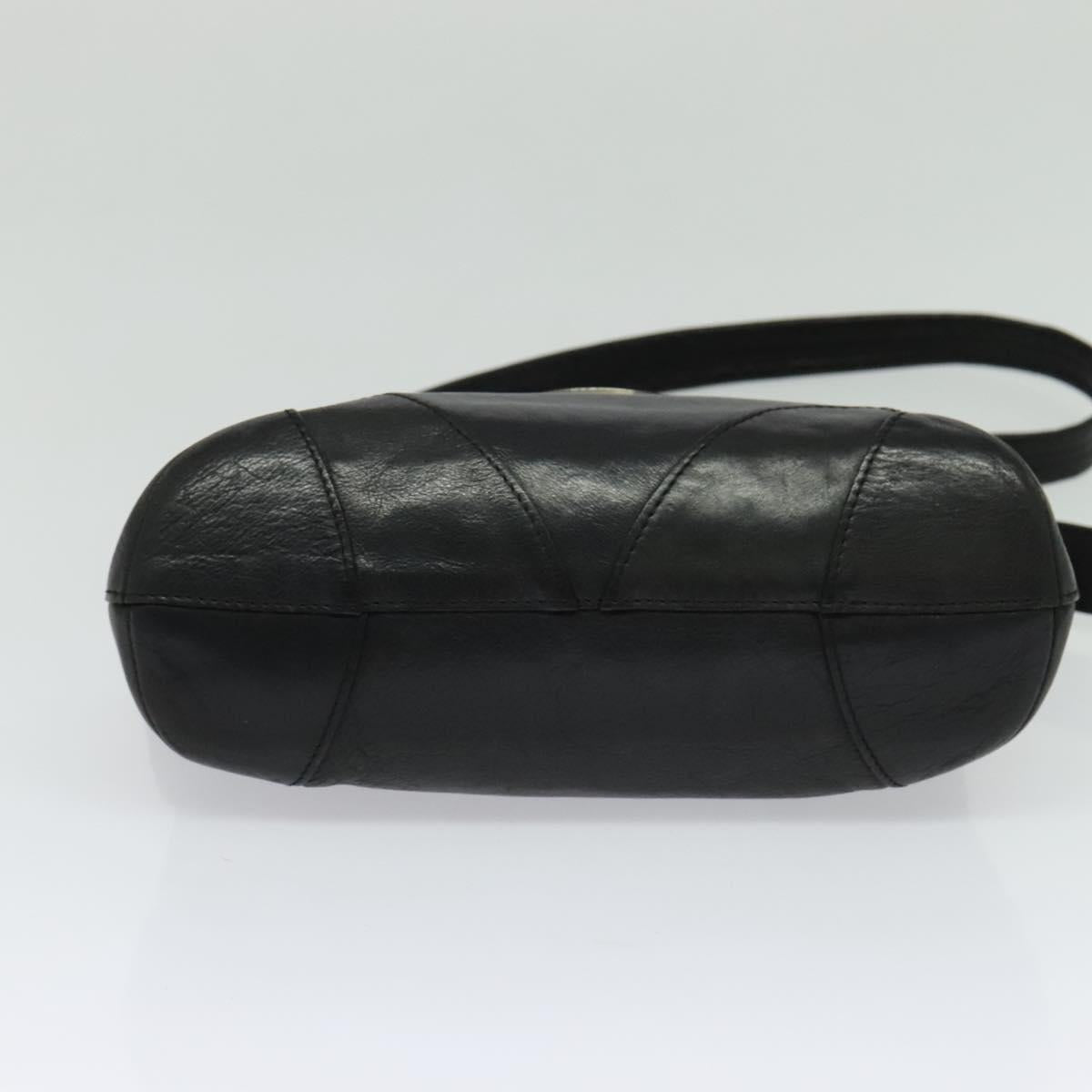 Chloe Shoulder Bag - Black Leather