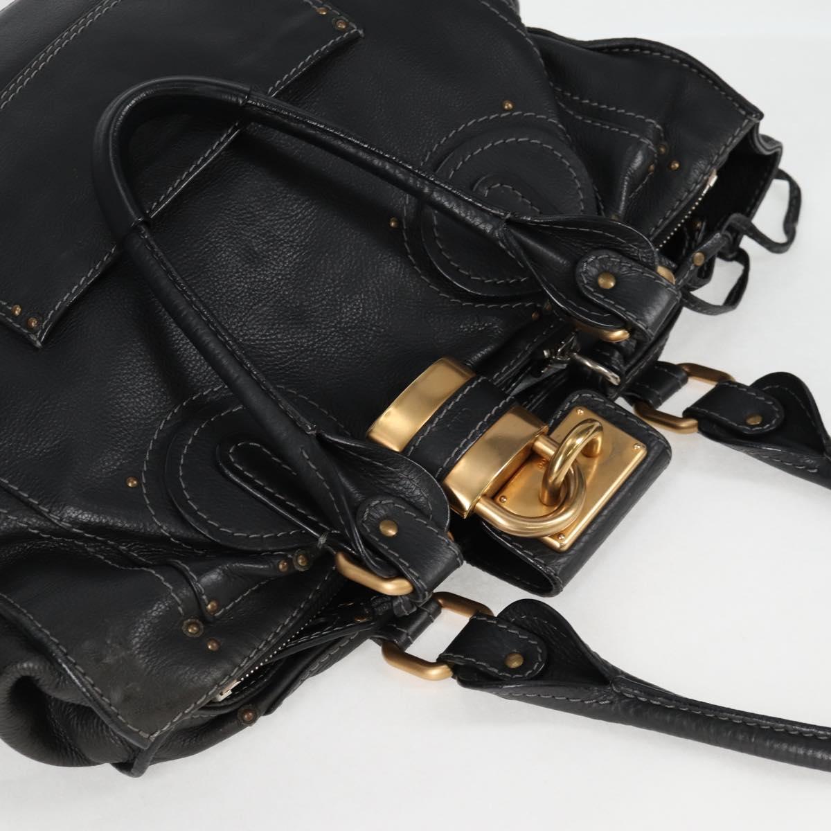 Chloe Paddington Bag – Black Leather