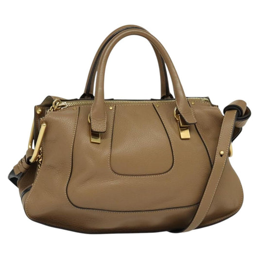 Chloe Hailey Bag - Beige Leather