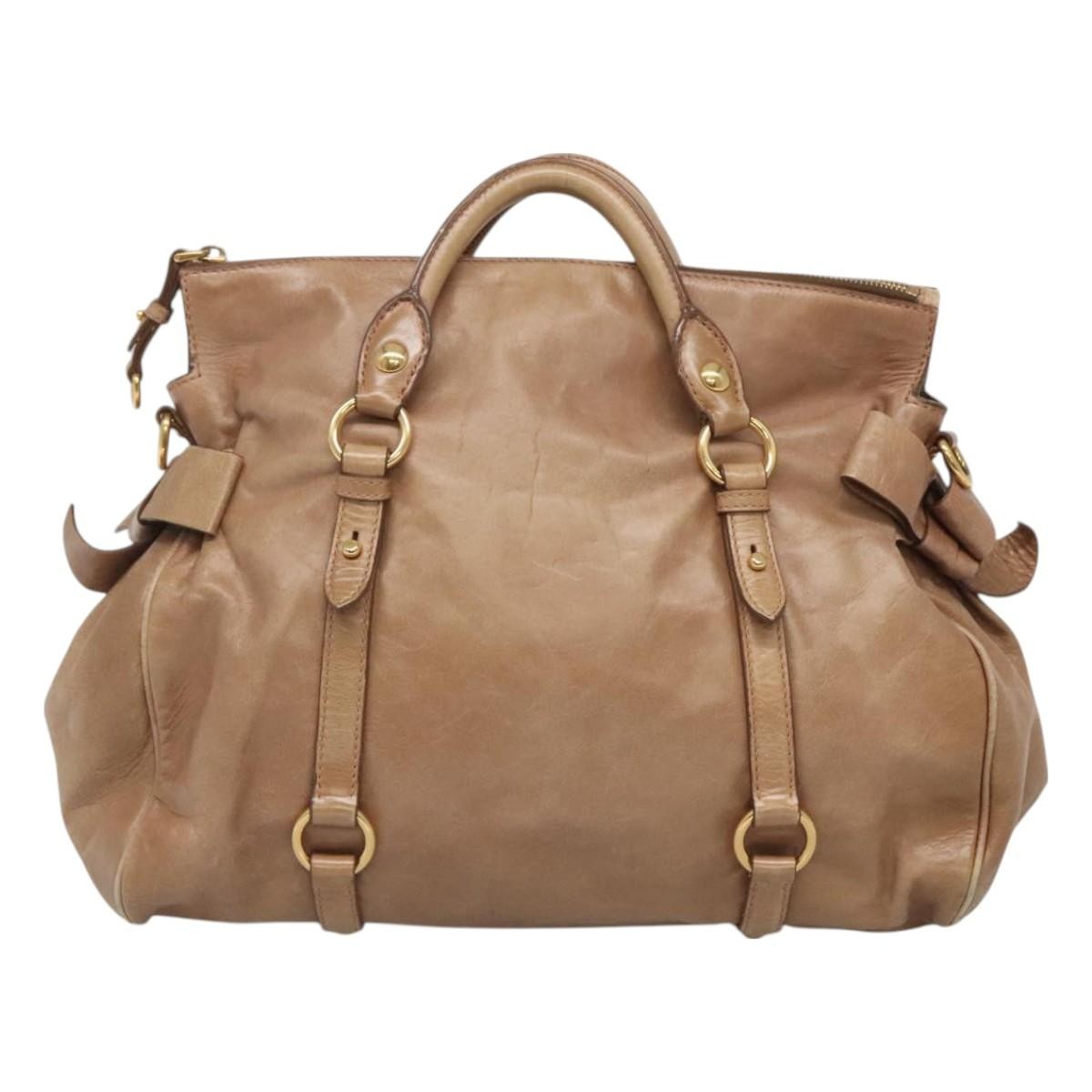 Miu Miu Bag – Beige Leather