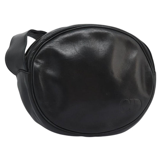 Christian Dior Shoulder Bag – Black Leather
