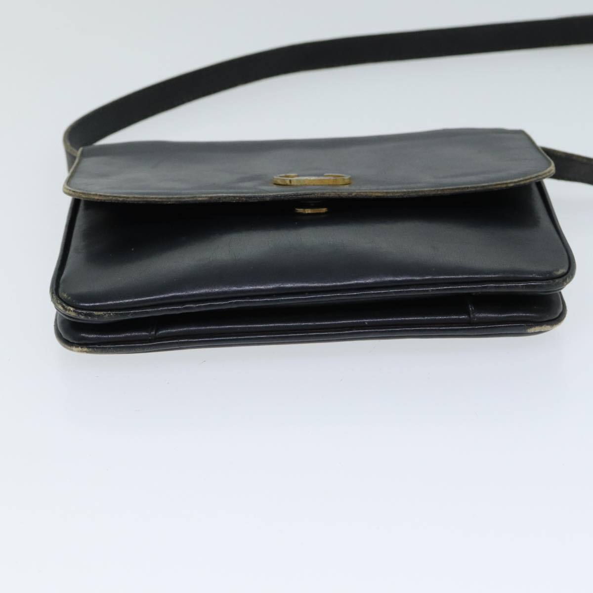 Celine Shoulder Bag – Black Leather