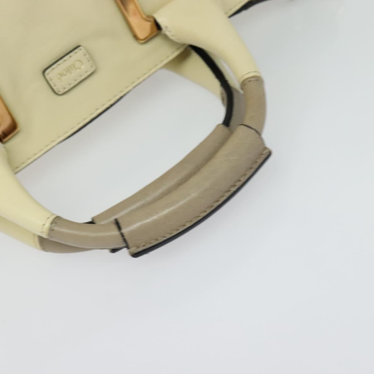 Chloe Etel Bag - White Leather