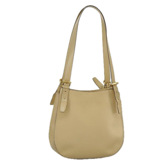 Celine Shoulder Bag – Beige Leather
