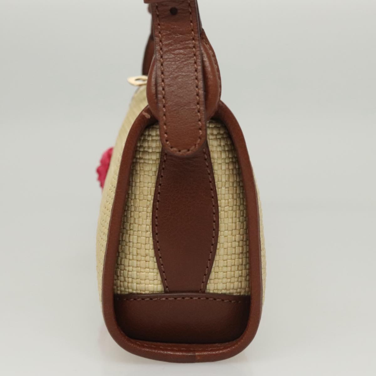Celine Shoulder Bag – Beige Straw Leather
