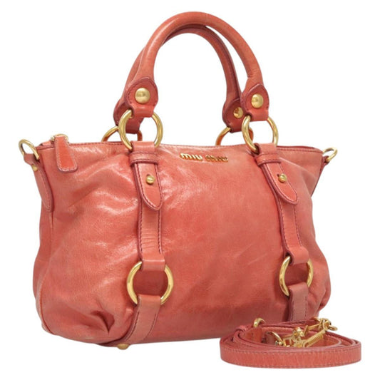 Miu Miu Bag – Rød Leather