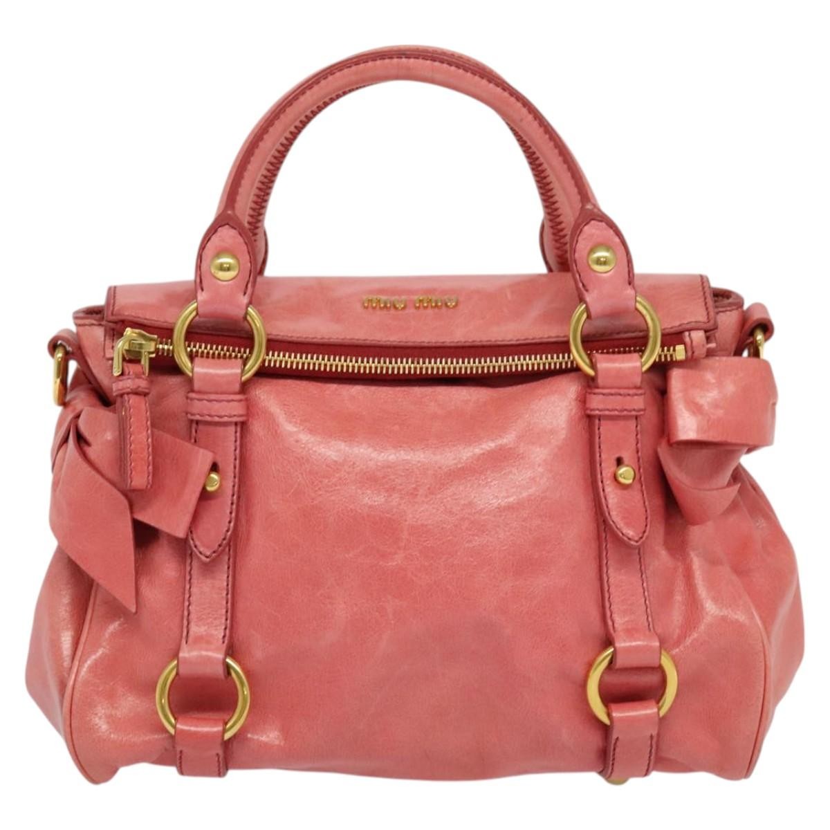 Miu Miu Bag – Pink Leather