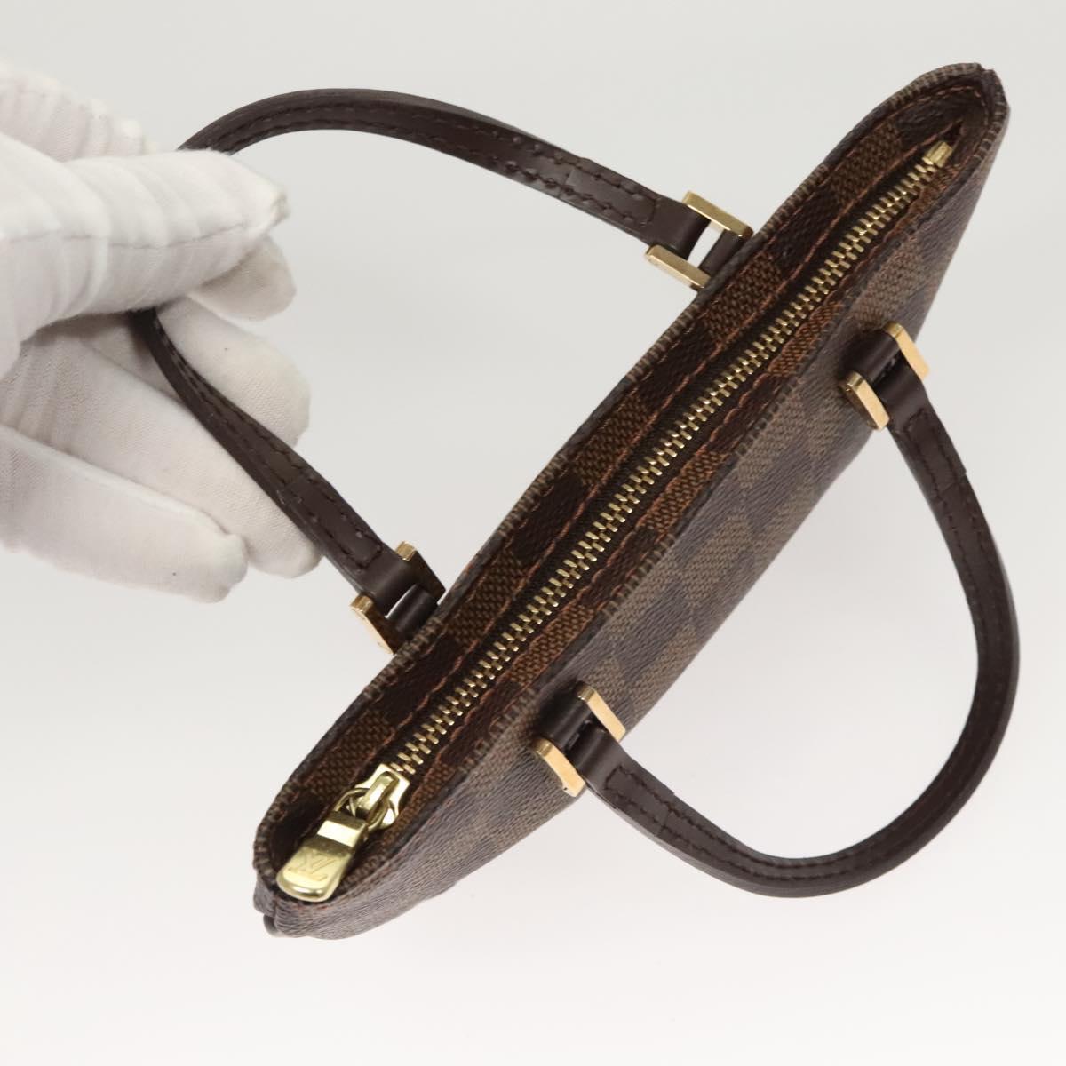 Louis Vuitton Manosque GM – Damier Ebene Leather Bag