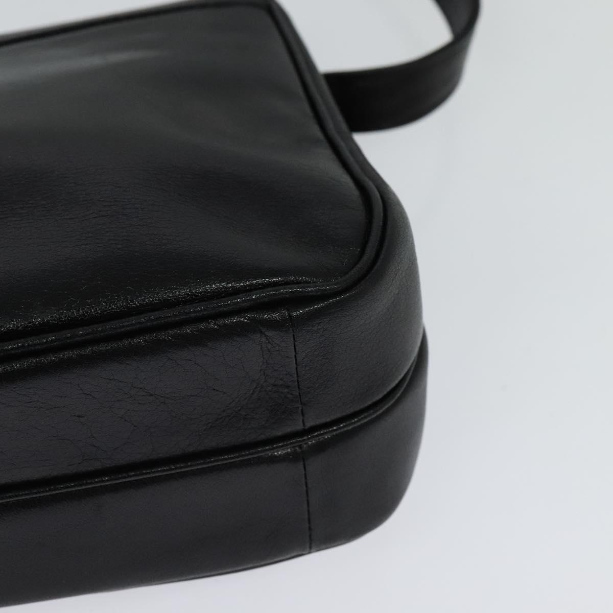 Christian Dior Shoulder Bag – Black Leather