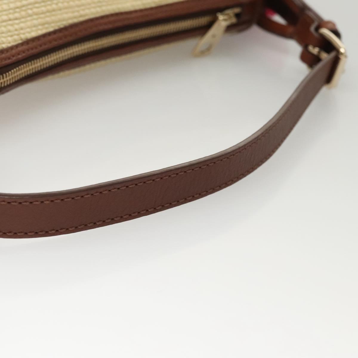 Celine Shoulder Bag – Beige Straw Leather