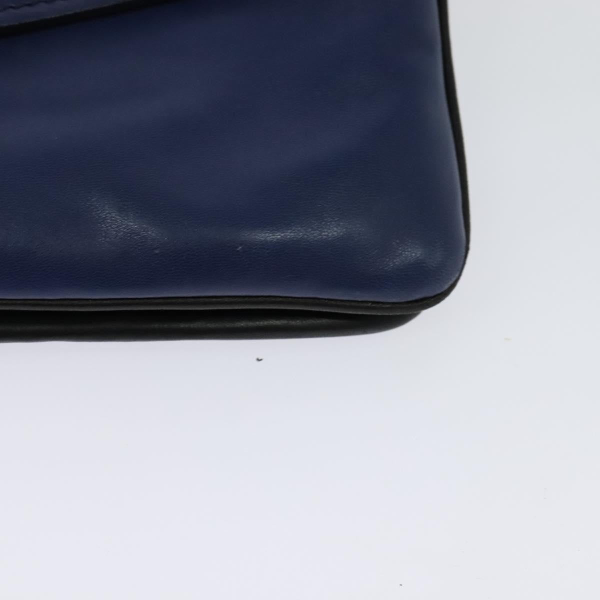 Miu Miu Chain Bag – Blue Leather