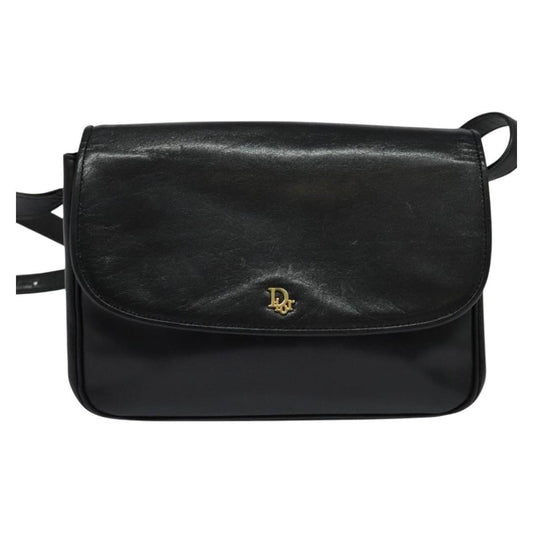Christian Dior Shoulder Bag – Black Leather