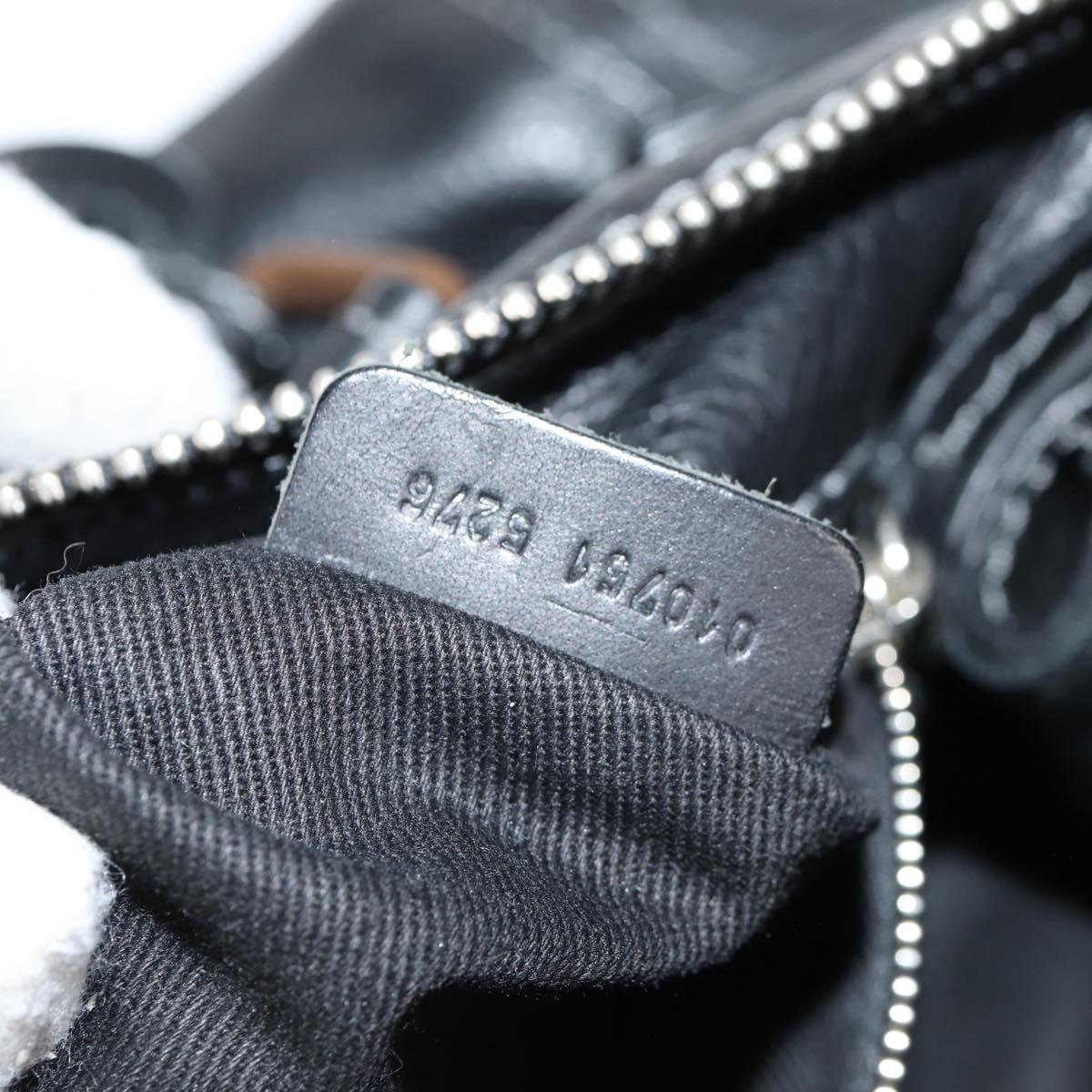 Chloe Paddington Bag - Black Leather