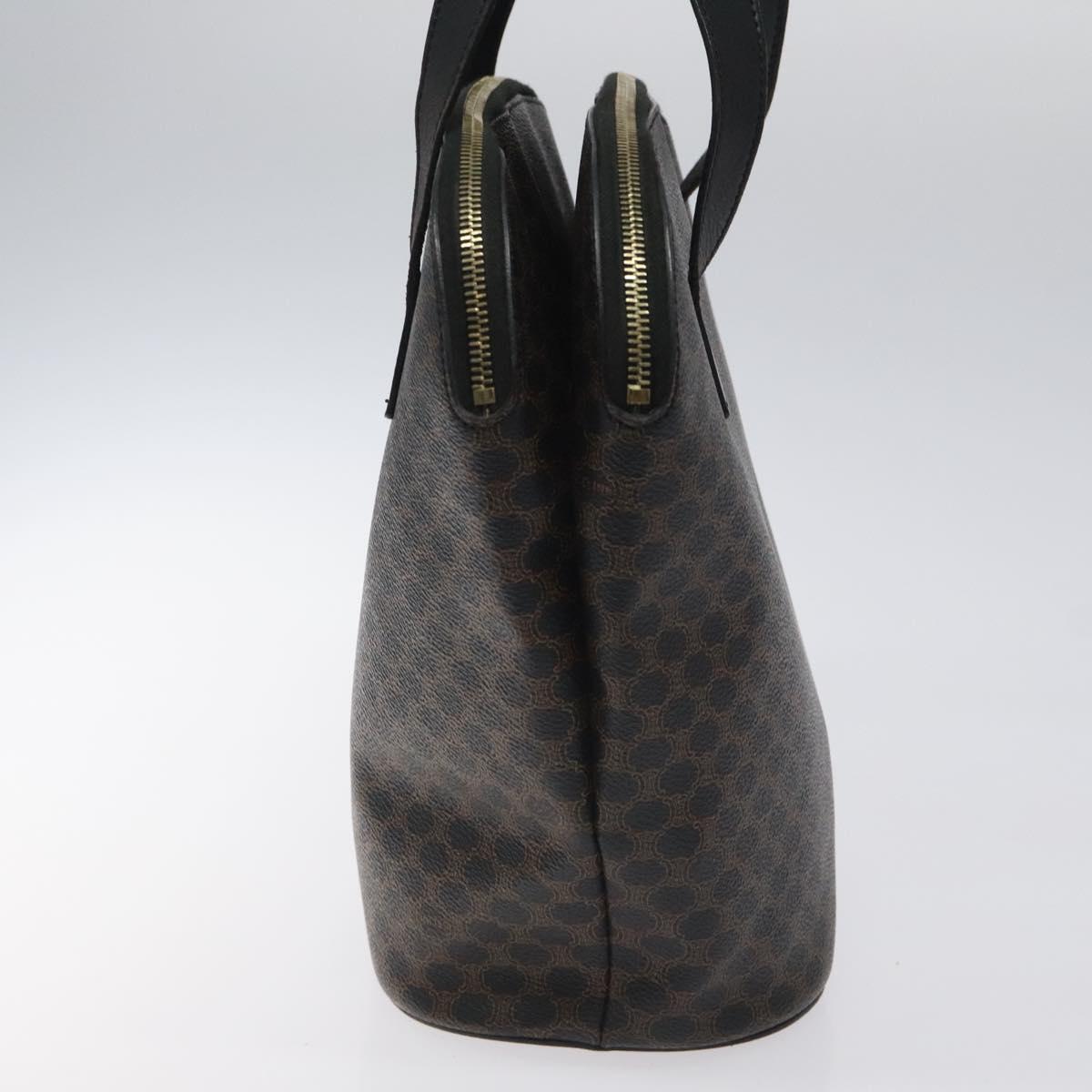 Celine Macadam Canvas Shoulder Bag – Black PVC Leather