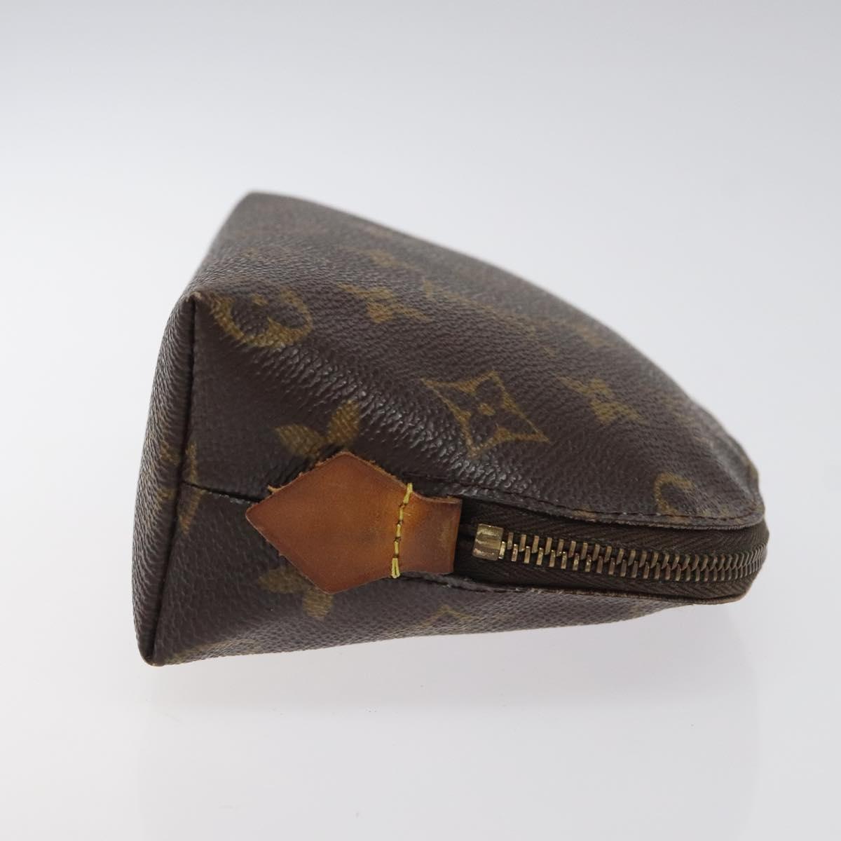 Louis Vuitton Monogram Cosmetic Pouch Canvas Brun