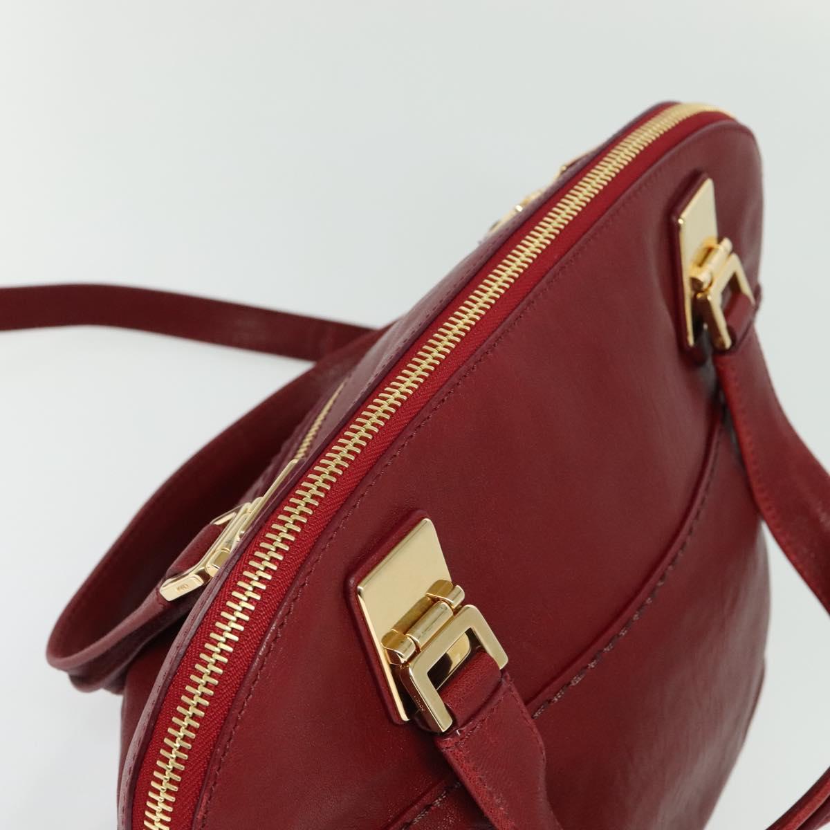 Chloe Angie Bag – Red Leather