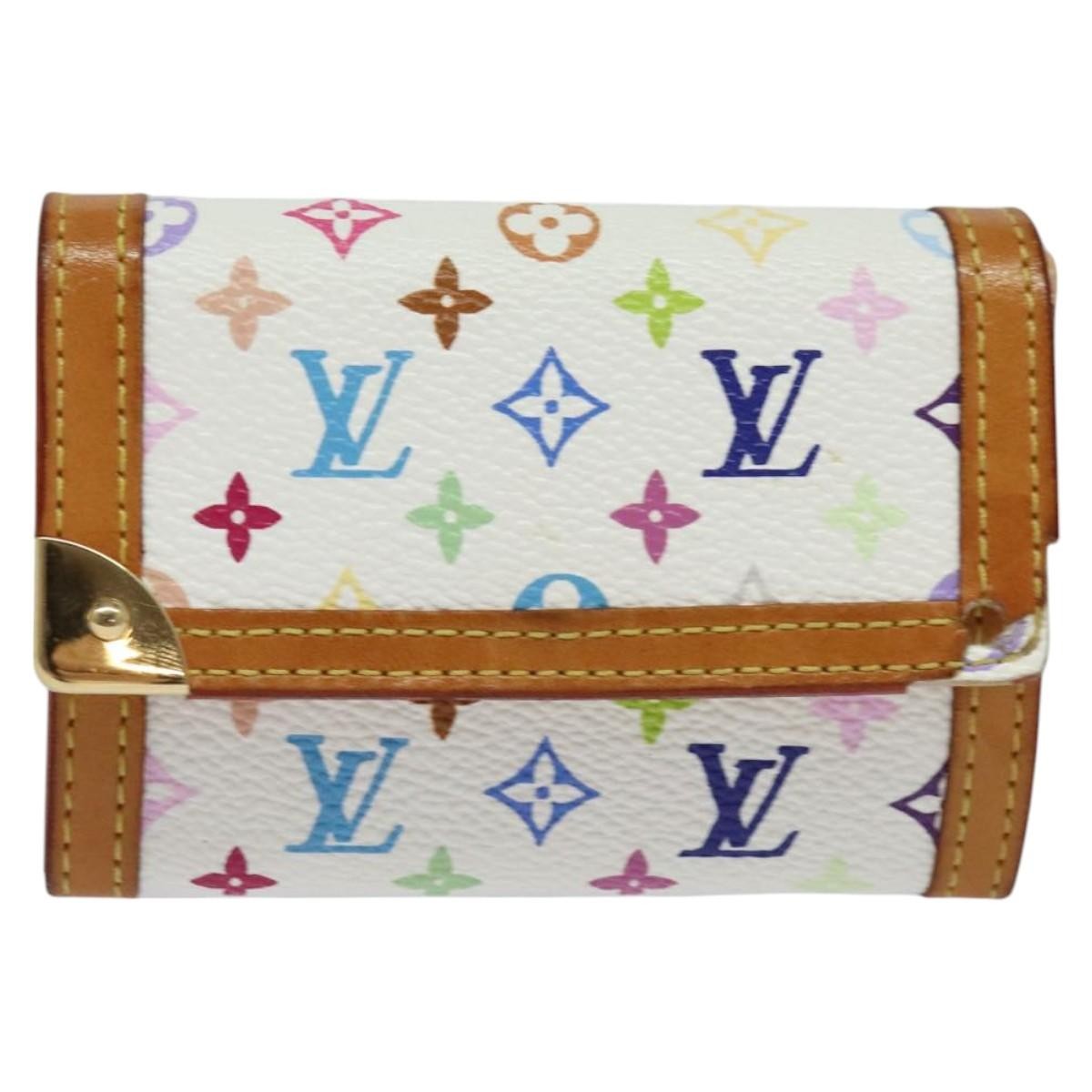 Louis Vuitton Porte Monnaie Plat – Multicolor Monogram Canvas