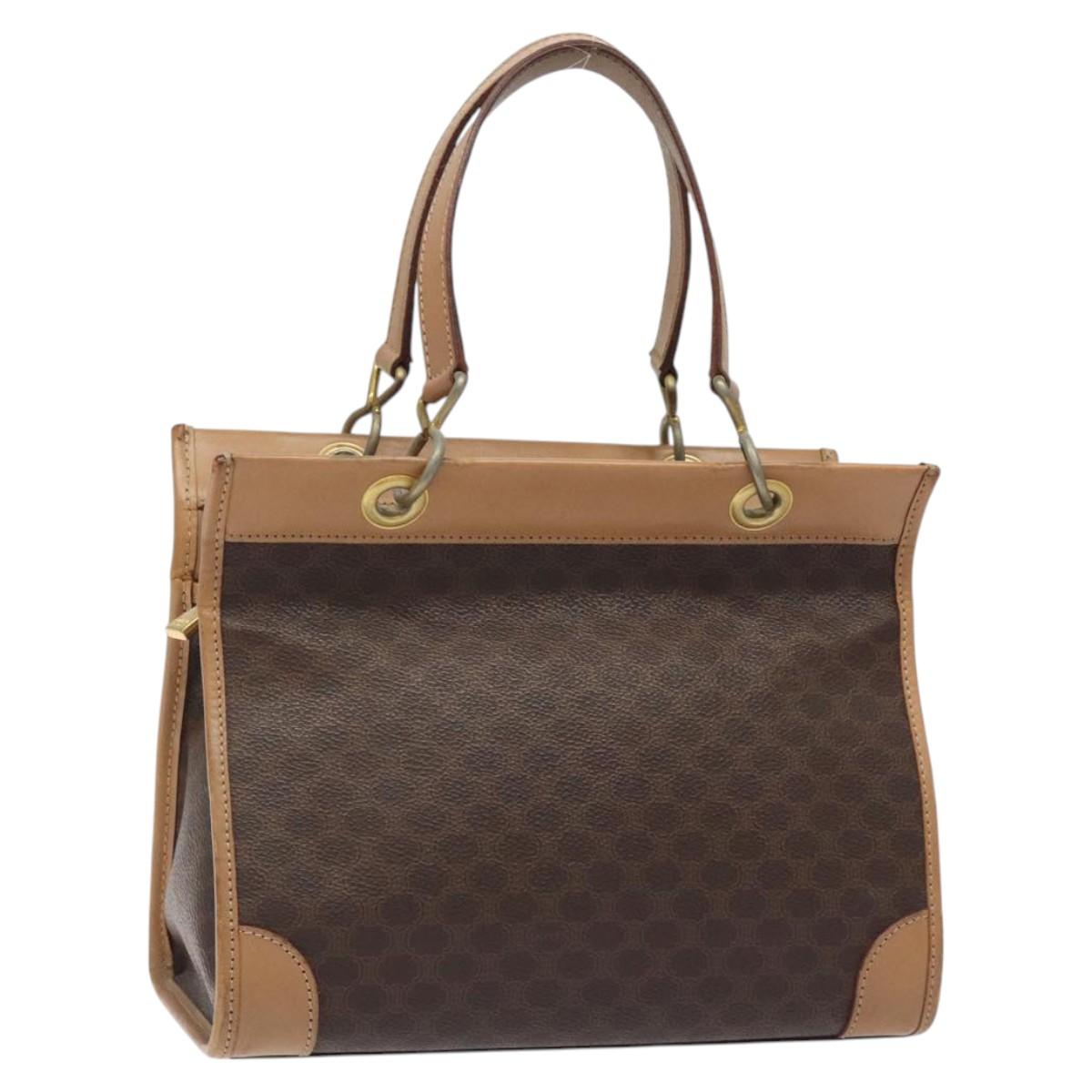 Celine Bag - Brown Macadam Canvas