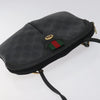 Gucci GG Supreme Web Sherry Line Bag – Black PVC Gold