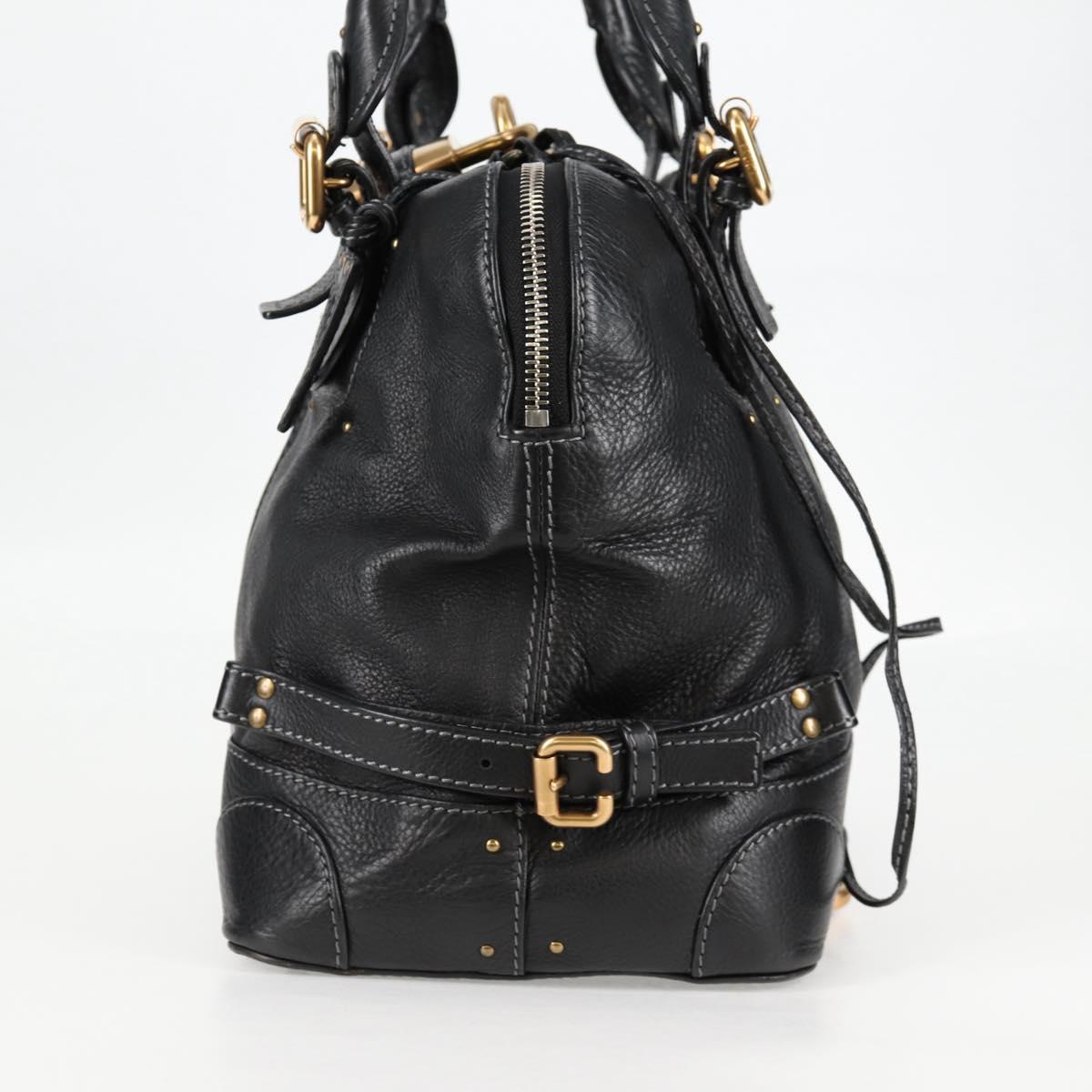 Chloe Paddington Bag - Black Leather