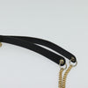 Dior Chain Shoulder Bag – Black Leather Gold