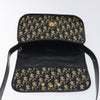 Dior Trotter Canvas Shoulder Bag – Black & Gold