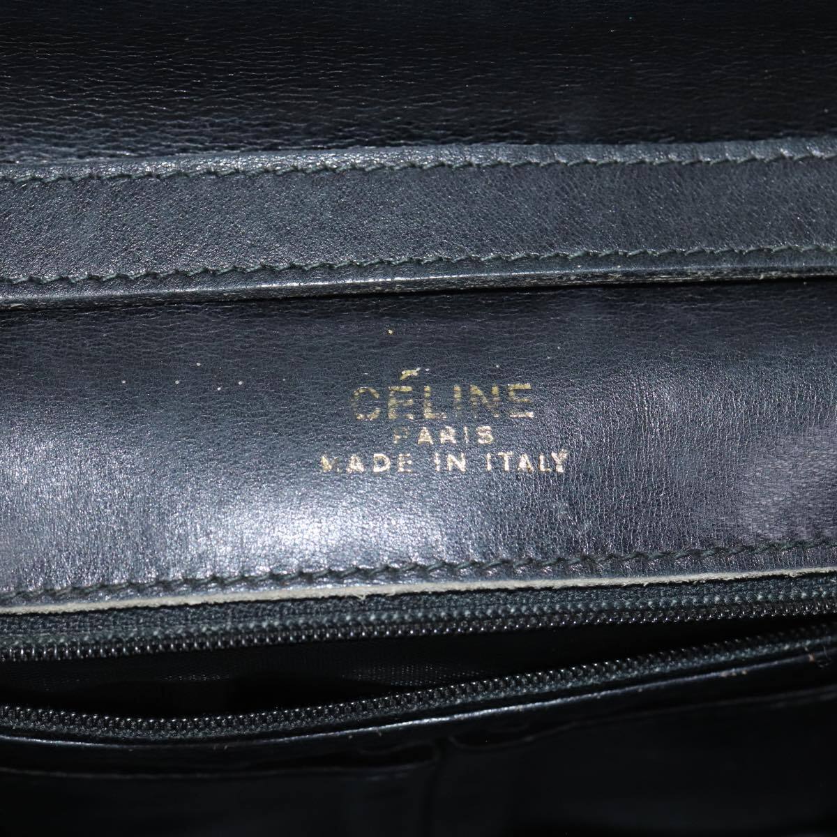 Celine Shoulder Bag – Black Leather