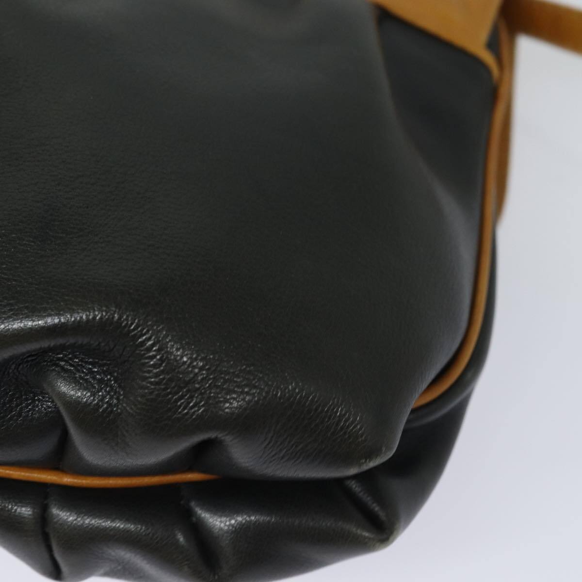 Celine Shoulder Bag – Black-Beige Leather