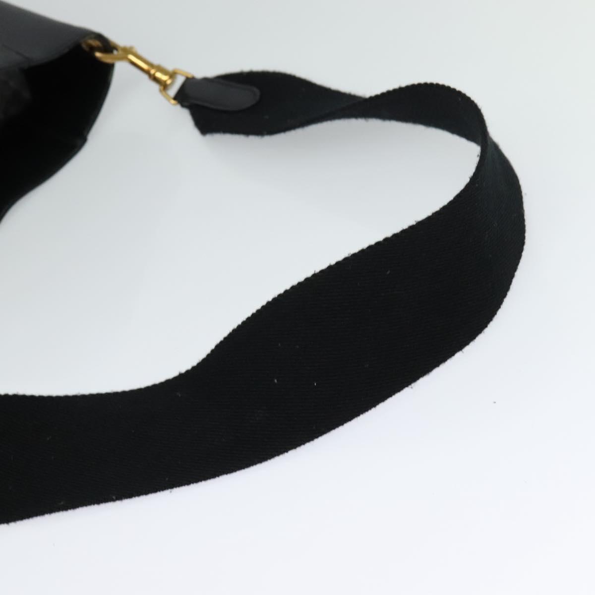 Celine Sangle Bucket Shoulder Bag – Black Leather