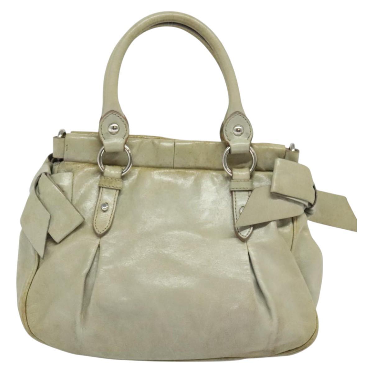 Miu Miu Bag – Gray Leather