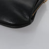 Celine Chain Gamaguchi Shoulder Bag – Black Leather