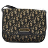 Dior Trotter Canvas Shoulder Bag – Black & Gold