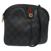 Gucci GG Supreme Web Sherry Line Bag – Black PVC Gold