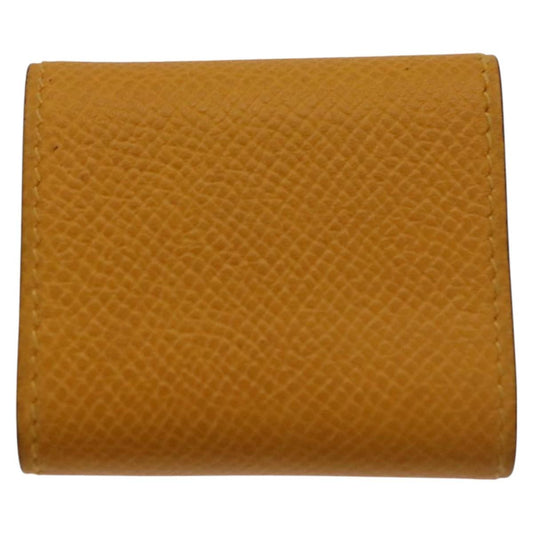 Hermes Wallet Yellow Leather