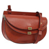 Chloe Georgia Shoulder Bag -  Brown Leather
