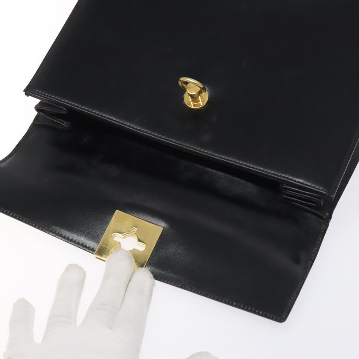 Celine Bag – Black Leather Gold