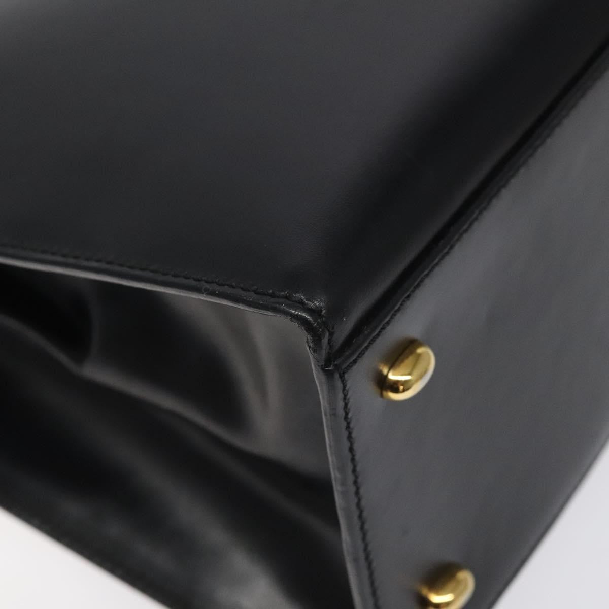 Celine Bag – Black Leather Gold
