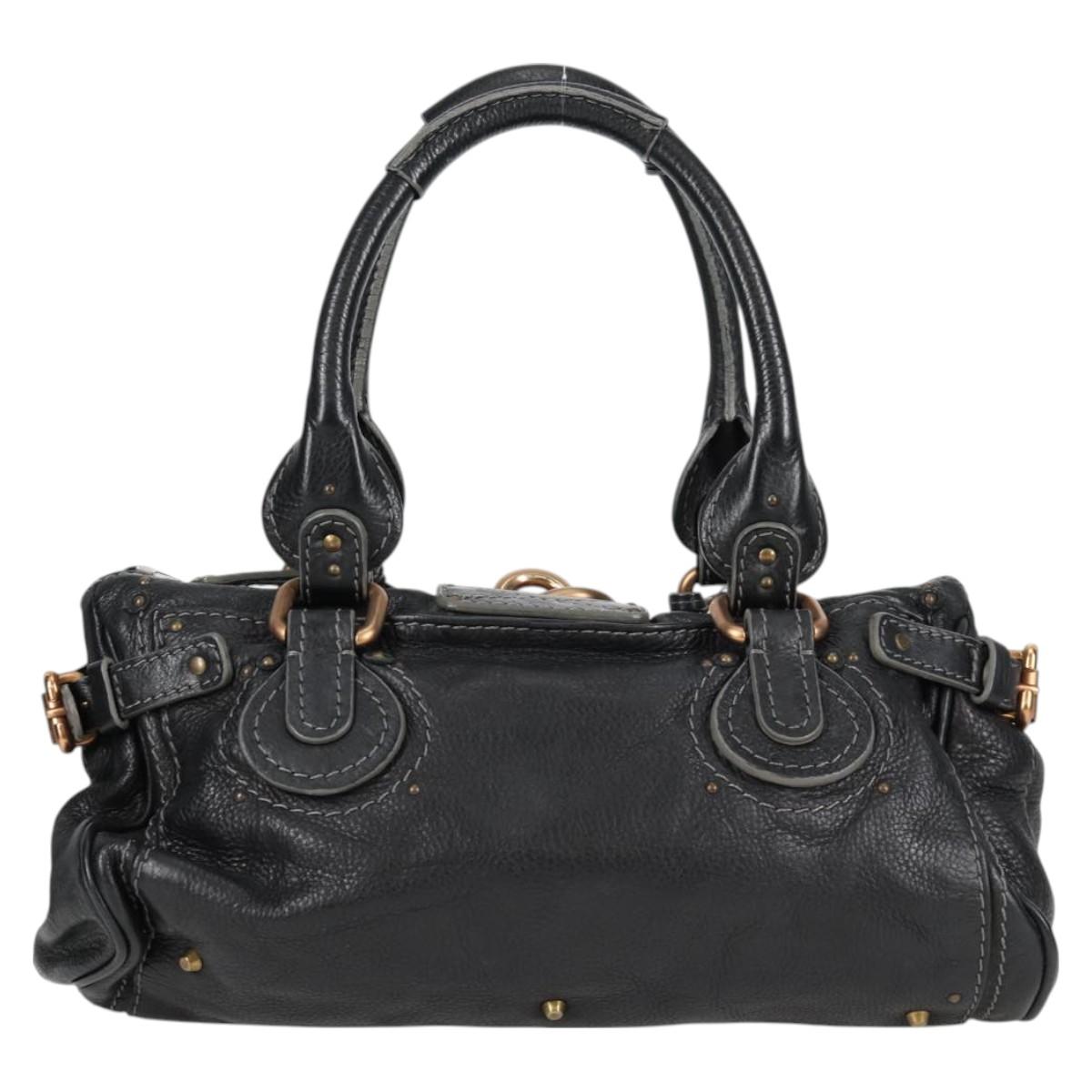 Chloe Paddington Bag – Black Leather