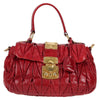 Miu Miu Matelasse Bag – Rød Leather
