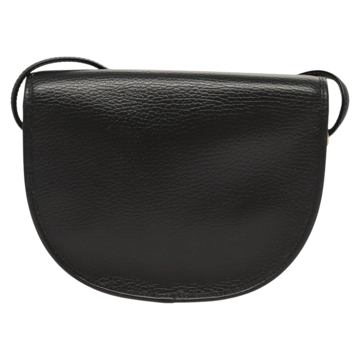 Dior Shoulder Bag – Black Leather