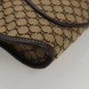 Celine Macadam Canvas Shoulder Bag – Beige & Gold