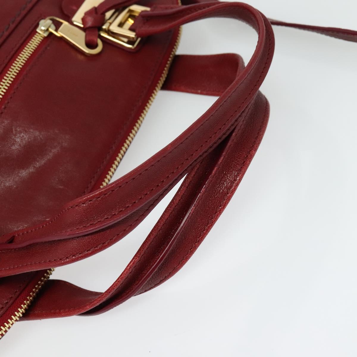 Chloe Angie Bag – Red Leather