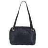 Dior Shoulder Bag – Black Leather Gold