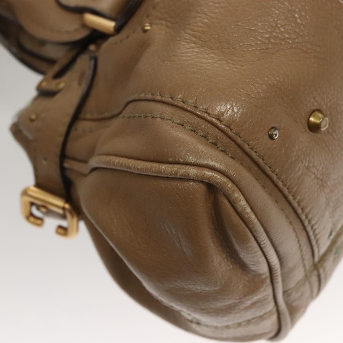 Chloe Paddington Bag - Brown Leather