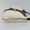 Gucci Shoulder Bag – White-Black Canvas Leather