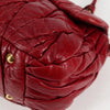 Miu Miu Matelasse Bag – Rød Leather