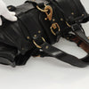 Chloe Kerala Horse Handbag - Black Leather