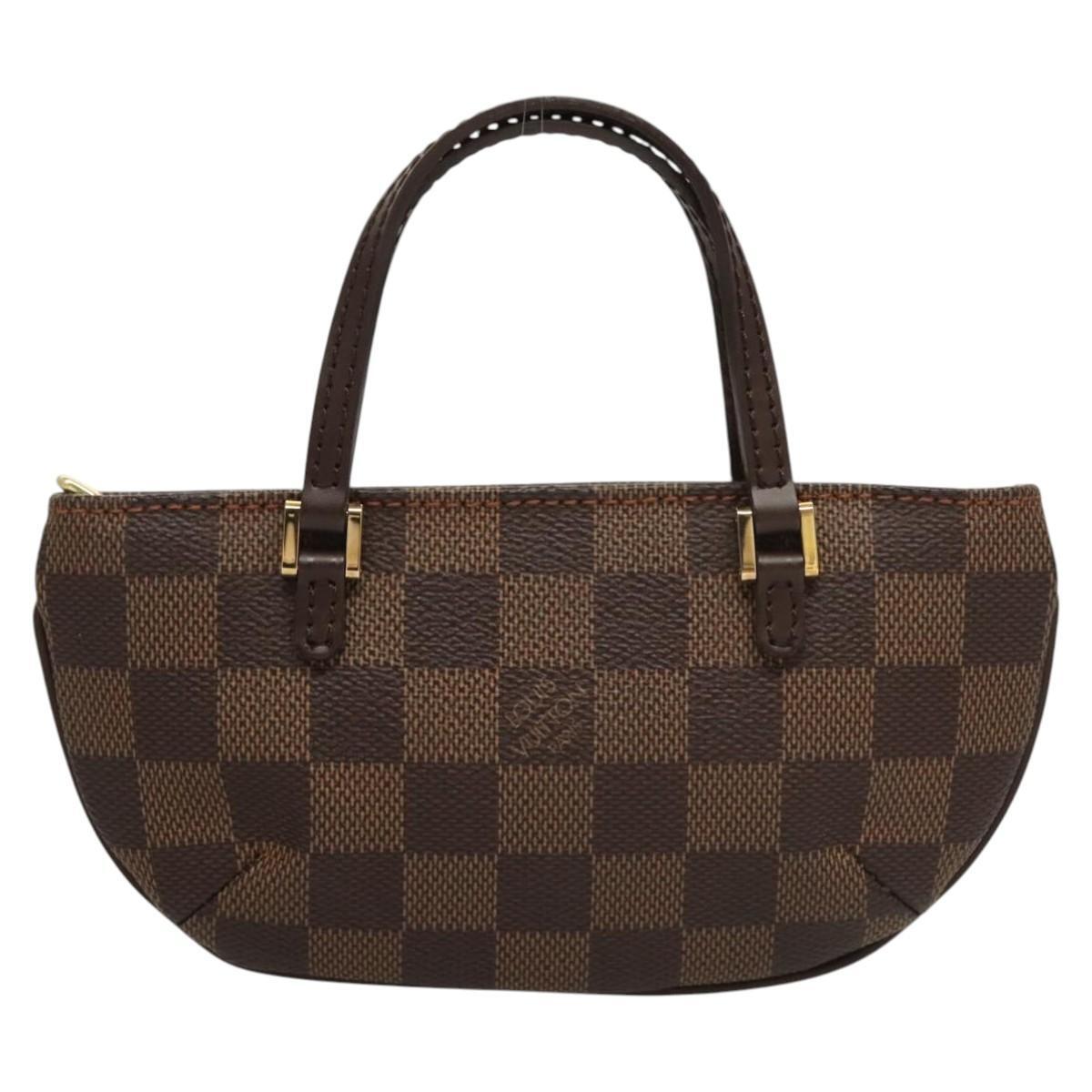 Louis Vuitton Manosque GM – Damier Ebene Leather Bag